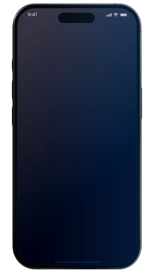 Mobile Handelsoberfläche von Quantyravex